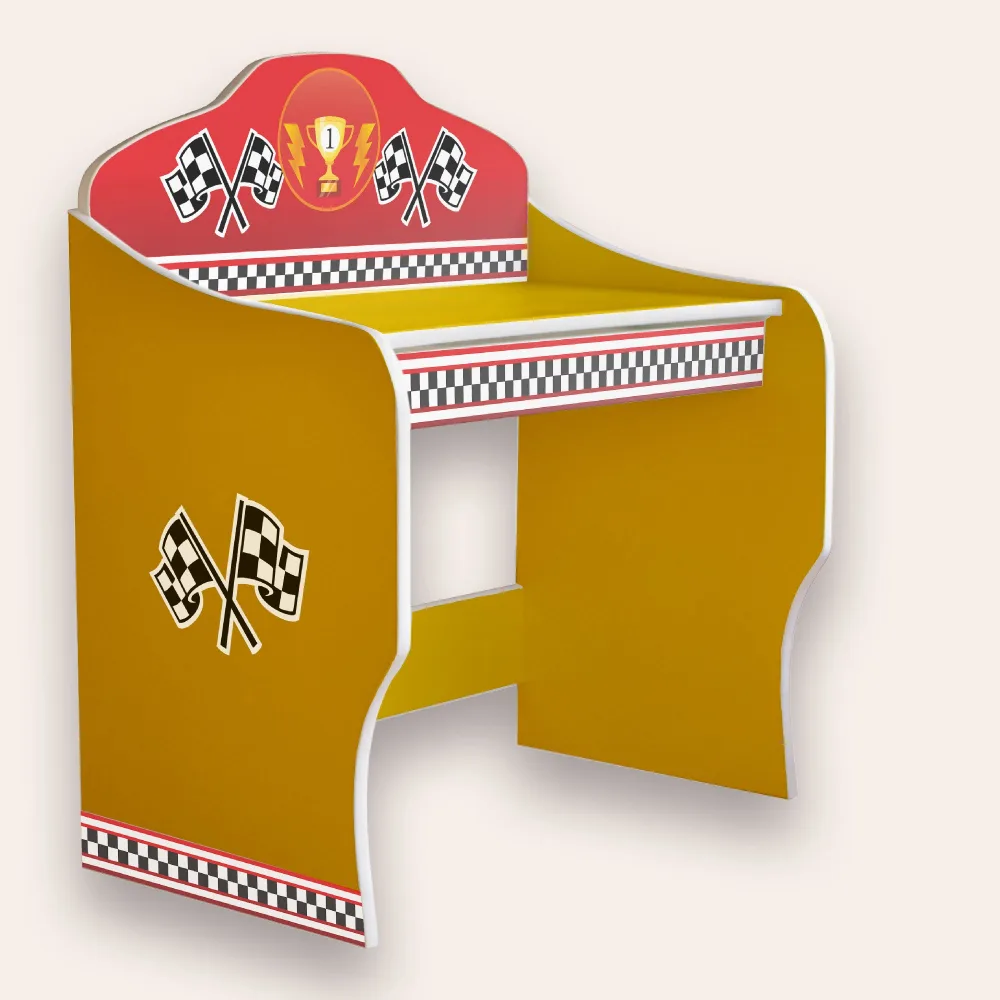 Birou pentru copii CameraMagica Cars Race galben