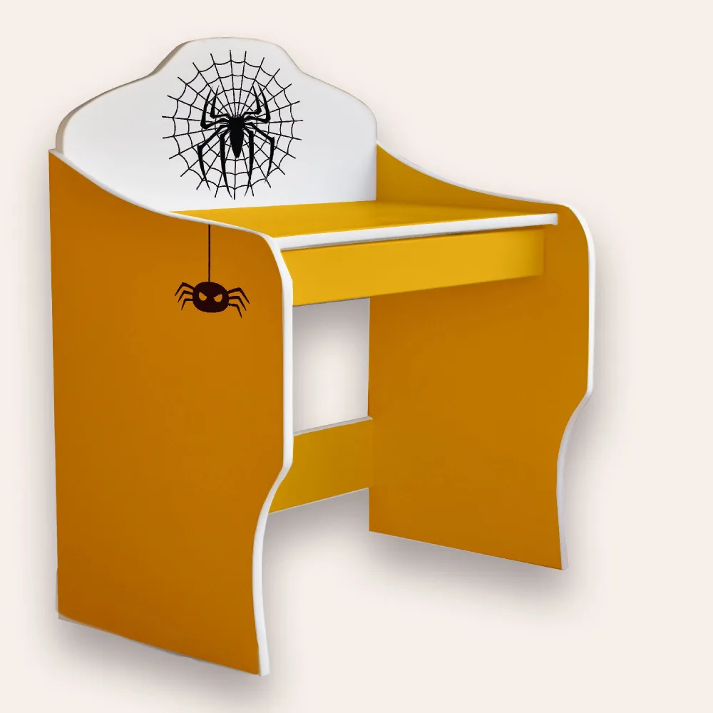 Birou pentru copii CameraMagica Spiderman galben