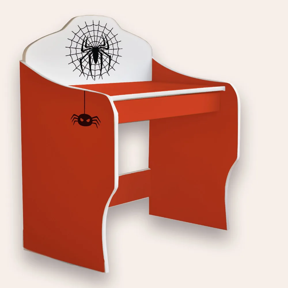 Birou pentru copii CameraMagica Spiderman rosu