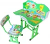 Birou pentru copii Novokids My first desk Verde din MDF cu jucarii interactive