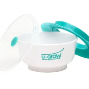 Bol cu capac si ventuza anti-alunecare U-Grow A-1017