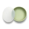 Bol de hranire cu capac din silicon natural si ventuza 6 luni+ Fresh Green