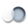 Bol de hranire cu capac din silicon natural si ventuza 6 luni+ Grey