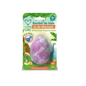 Bomba de baie Easycare Baby ou de dinozaur cu supriza parfum de lavanda 120g