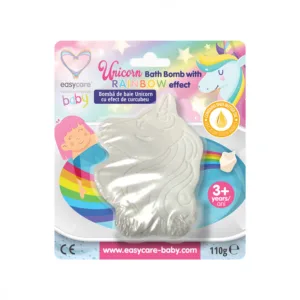 Bomba de baie cu efect de curcubeu Unicorn 110g Easycare Baby