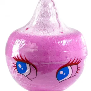Bomba de baie unicorn parfum crema de capsuni 120g