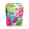 Bombe de baie Inkee 3 bucati asortate in forma de Flamingo Craze