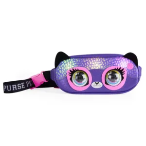 Borseta interactiva cu sunete si lumini Purse Pets Cheetah