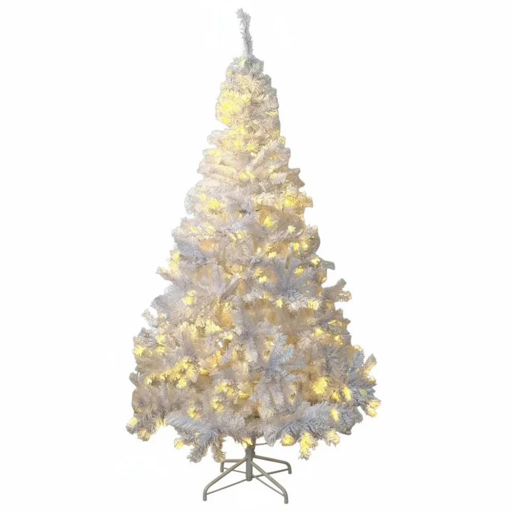 Brad alb artificial iluminat