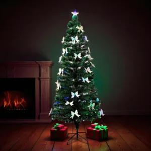 Brad artificial cu fibra optica si fundite