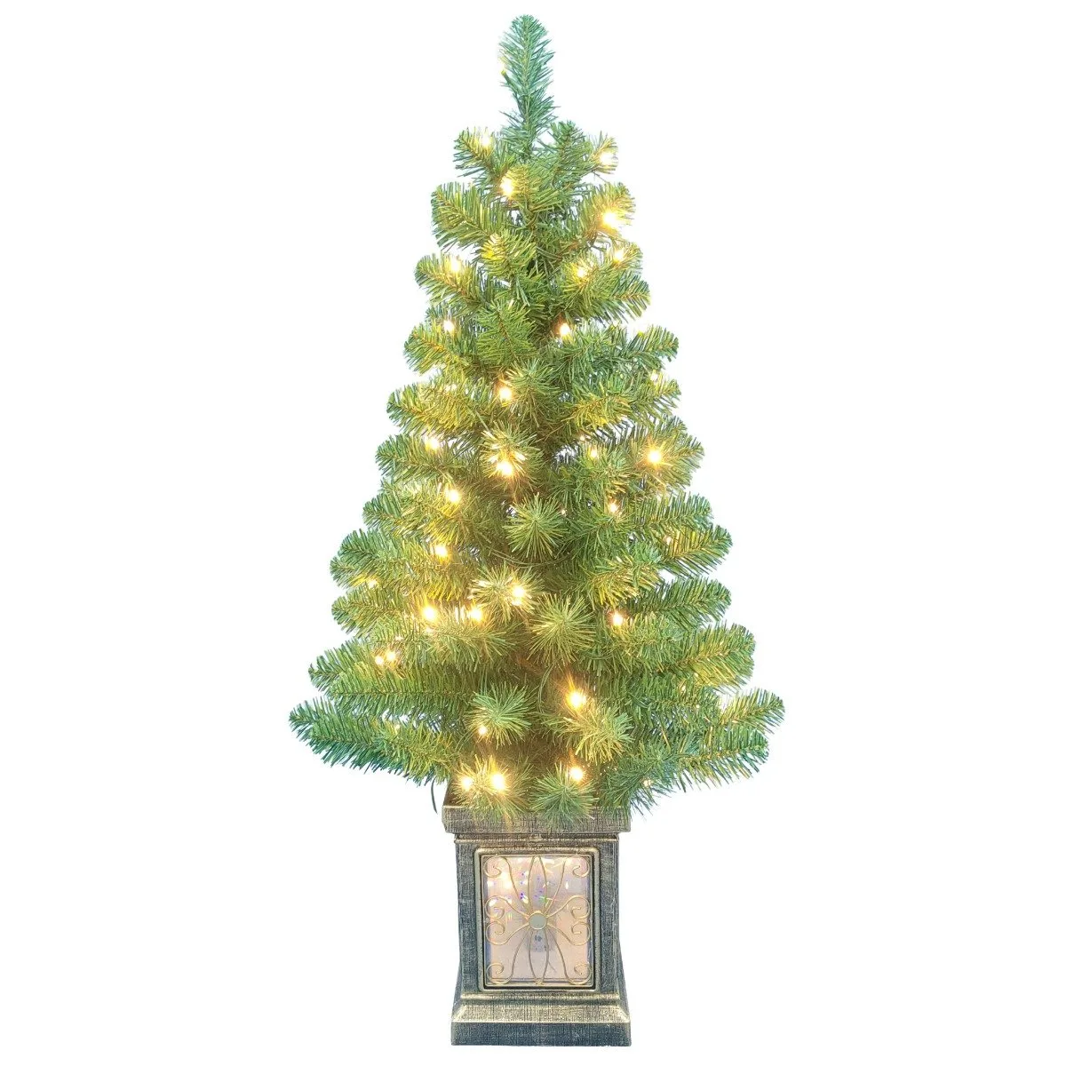 Brad artificial cu lumini