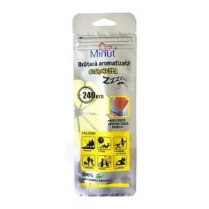 Bratara aromatizata citronella Minut roz