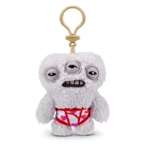 Breloc cu jucarie de plus Fuggler cu pantaloni diverse modele