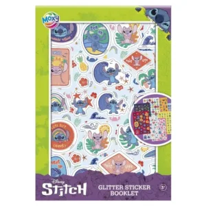 Brosura cu autocolante cu sclipici Stitch 700246