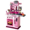 Bucatarie pentru copii Ocie The Chef 53 piese Roz 22x53x69 cm