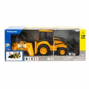 Buldoexcavator cu telecomanda