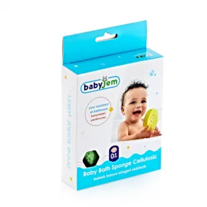 Burete natural pentru copii BabyJem Green