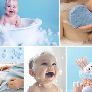 Burete pentru baie copii Babyono Albastru