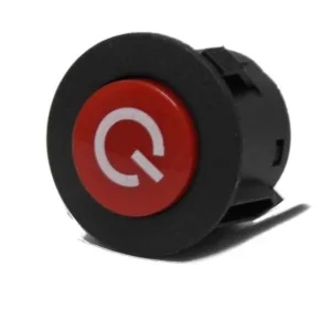 Buton pornire masinuta electrica pentru copii 28mm cu 3 pini
