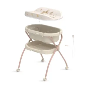 Cadita 2 in 1 Neno Breza cu salteluta de infasat