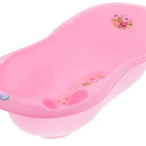 Cadita Tega Baby Happy Turtle 102 cm Roz cu senzor de temperatura