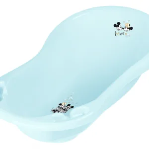Cadita bebe 84 cm Disney Mickey Love Light Blue
