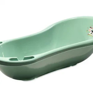 Cadita bebelusi Lorelli 100cm Funny Farm Nordic Green