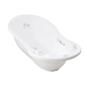 Cadita copii 86 cm cu senzor de temperatura Owl Alb