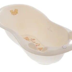 Cadita copii Tega Baby Lux Bear 86 cm Beige