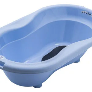 Cadita cu covoras antiderapant Top Sky blue Rotho-babydesign