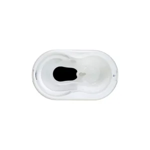Cadita cu covoras antiderapant Top White Rotho-babydesign