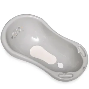 Cadita cu scurgere Lorelli Classic Little Stars Zebra 84 cm Gri