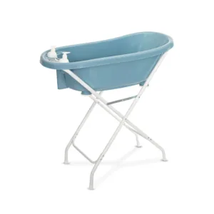 Cadita cu suport Lorelli Nordic 88 x 42 x 31 cm Albastru