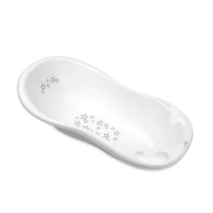 Cadita de baie Lorelli 100 cm Little Stars White