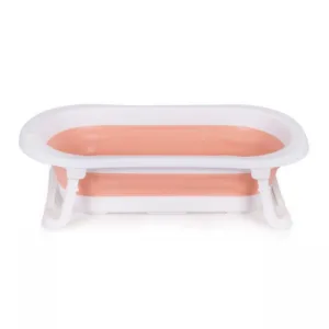Cadita de baie cu dop de scurgere Ecotoys HA-B27 roz