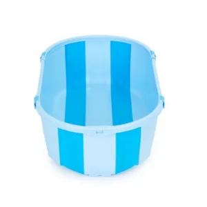 Cadita de baie cu dop de scurgere Ecotoys HA-B46 Albastru