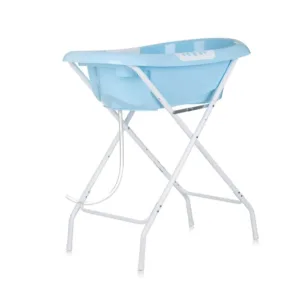 Cadita de baie cu suport Chipolino Noemi 90 cm Albastru