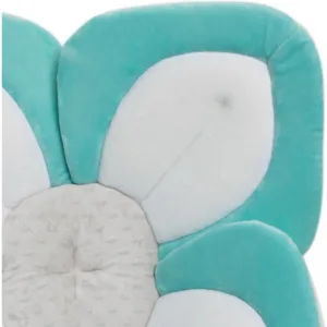Cadita de plus si salteluta de joaca Lotus BloomingBath Turcoaz