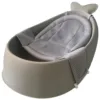 Cadita pentru bebelusi Little Mom Grey Splashy Whale Tub