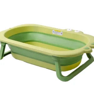 Cadita pliabila Little Mom Crocodile Green