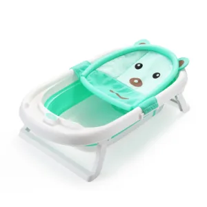 Cadita pliabila cu hamac bebelusi detasabil Little Mom Fold Mint