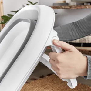 Cadita pliabila stonegrey white 0-6 ani Rotho babydesign