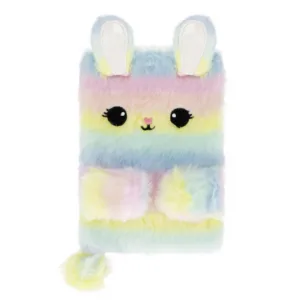 Caiet cu coperta de plus