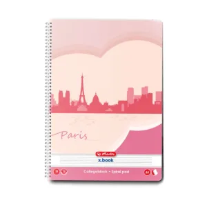 Caiet dictando cu spirala Herlitz