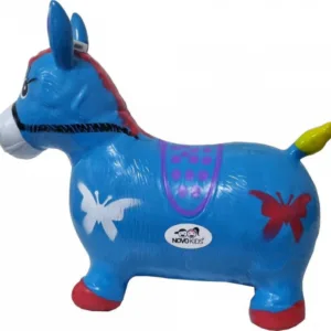 Calut de sarit gonflabil Novokids Jumping Donkey cu Sunete si lumini