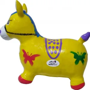 Calut de sarit gonflabil Novokids Jumping Donkey cu Sunete si lumini