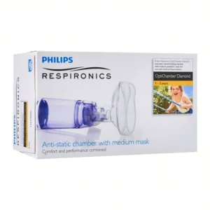 Camera de inhalare Optichamber Diamond Philips Respironics cu masca pentru copii 1 - 5 ani