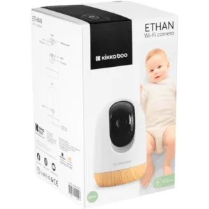 Camera video Wi-Fi KikkaBoo Ethan cu rezolutie 2K