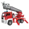 Camion Bruder MAN cu scara de pompieri si sirena 2771