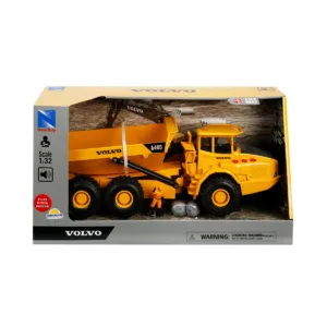 Camion cu basculanta si figurina